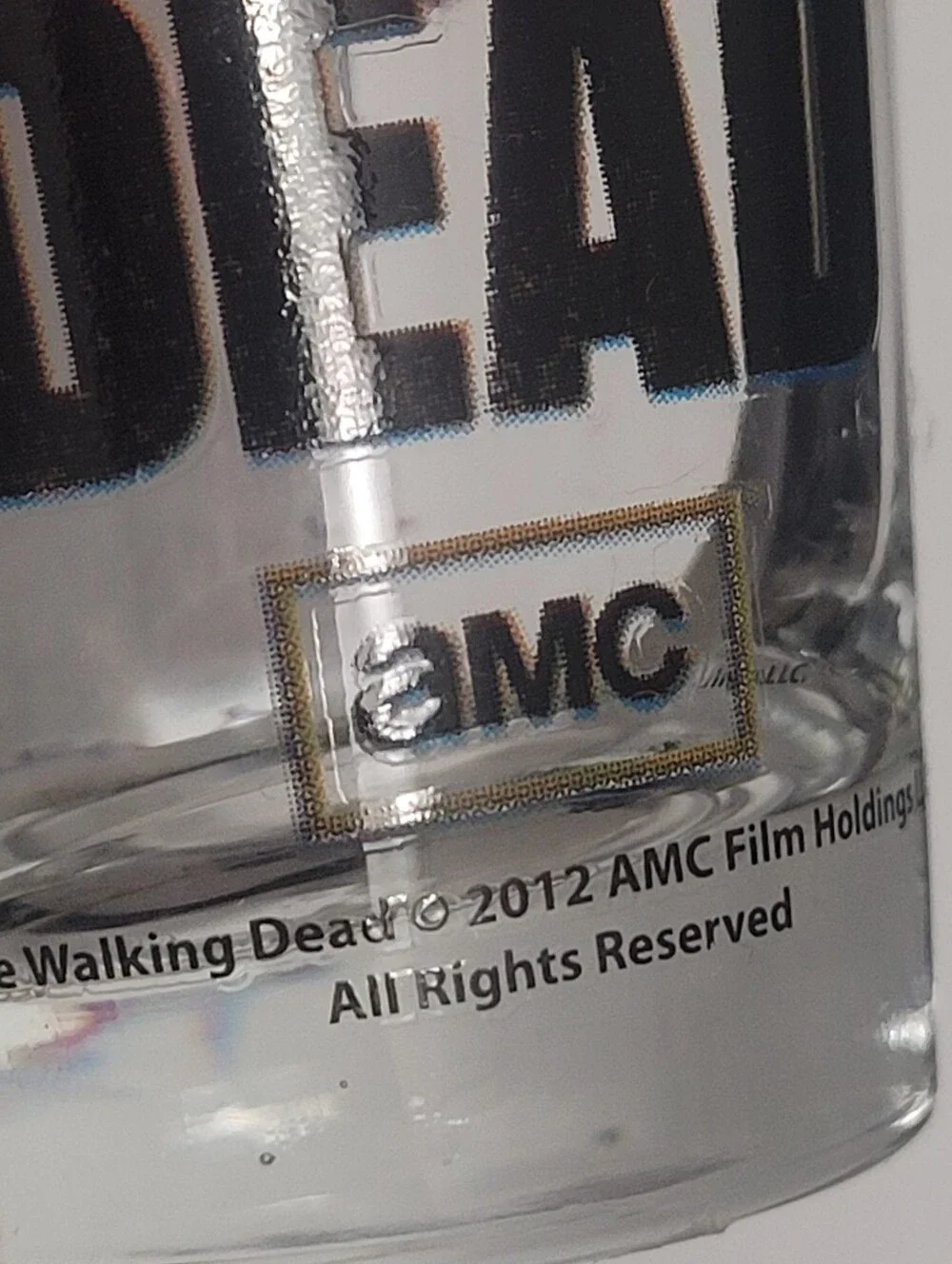 Halloween Horror Nights 2012 Walking Dead Zombie Shot Glass HHN 22